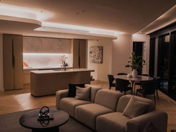 Photo luxury apartments